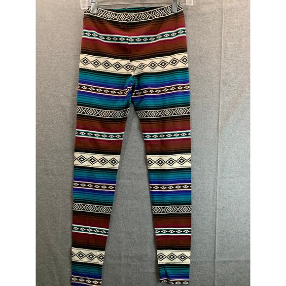 FOREVER 21 Leggings Women's Size Medium Multicolor - Picture 2 of 5